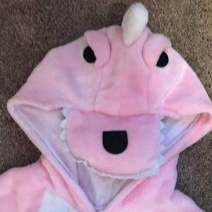 Womens Pink Dinosaur Onesie